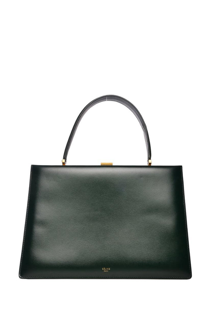Celine 2020 Medium Leather Clasp Bag