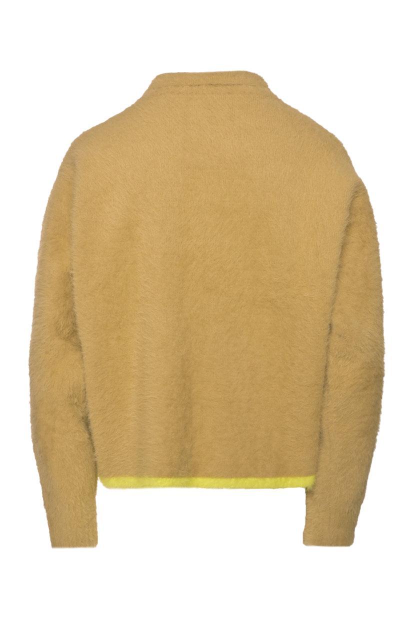 Jacquemus Size 40 Le Polo Neve Fluffy Sweater
