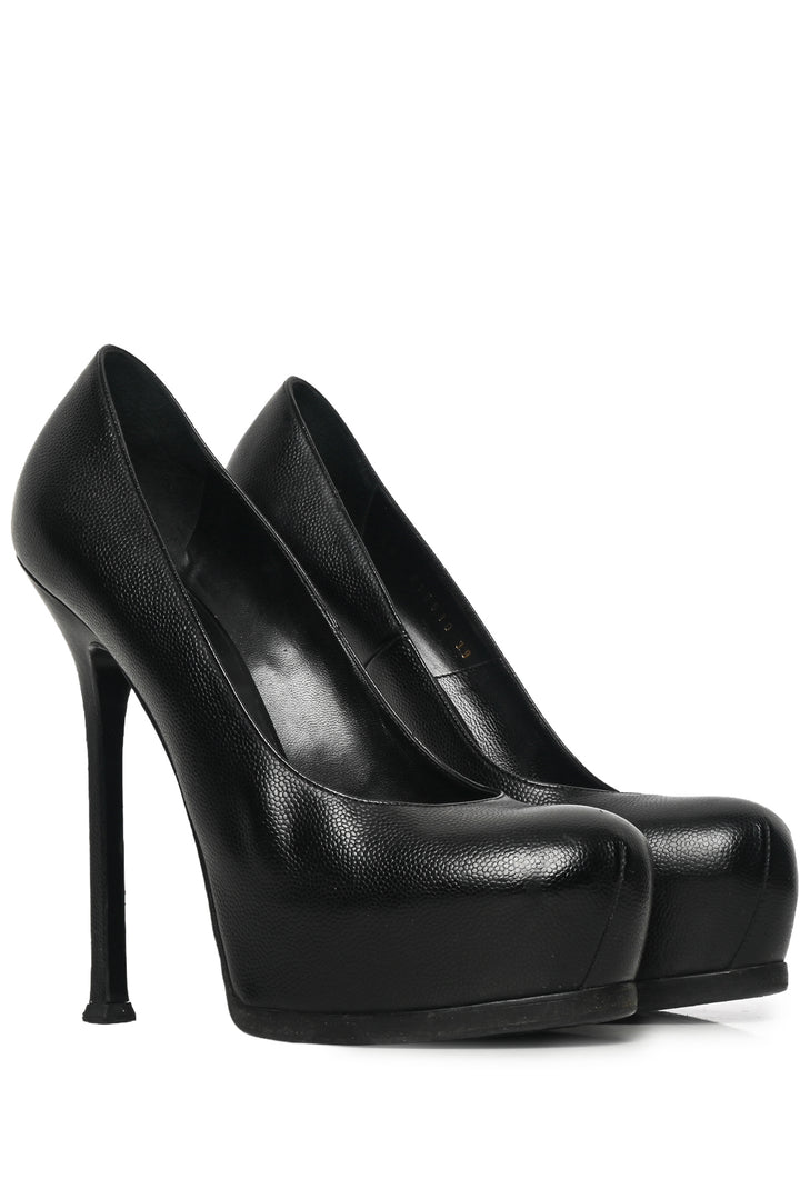 Yves Saint Laurent Size 39 Tribtoo Platform Pumps