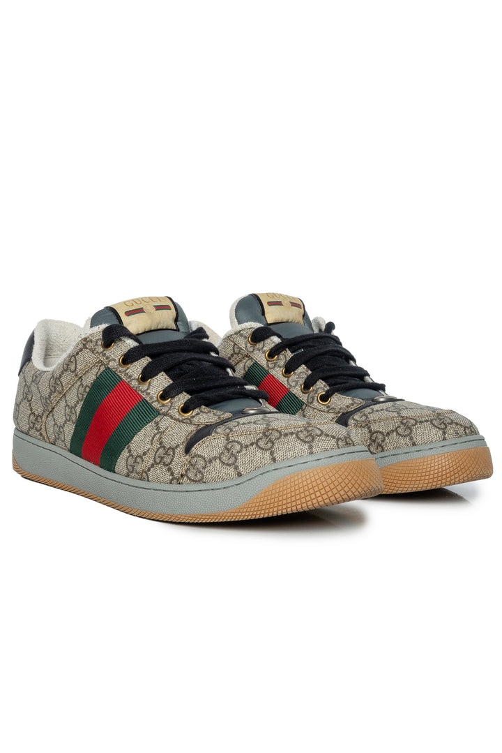 Size 9 Gucci Men's Screener GG Sneakers