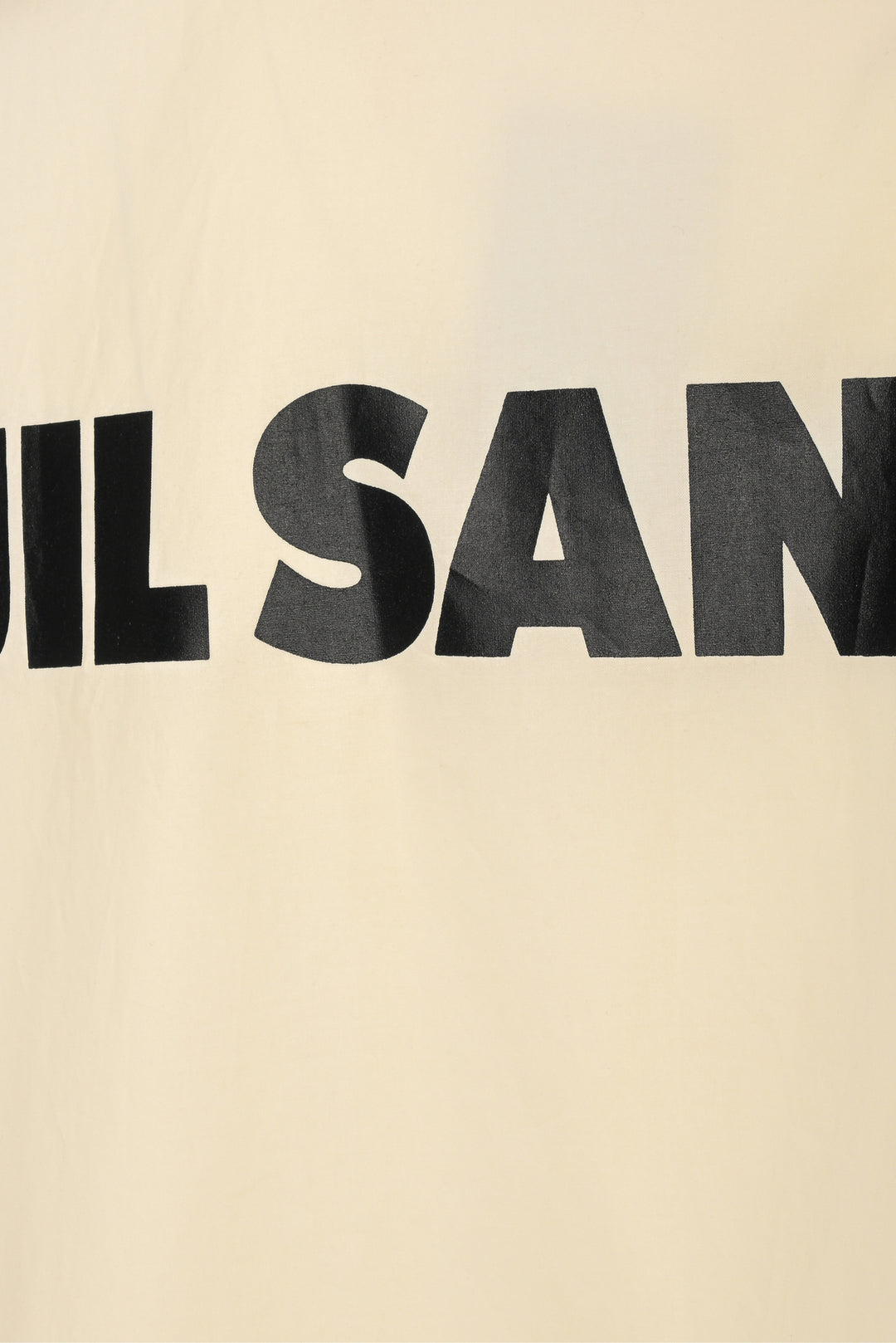 Jil Sander Size 46 Men's Cotton Logo-Printed Back Essential Coaches Jacket