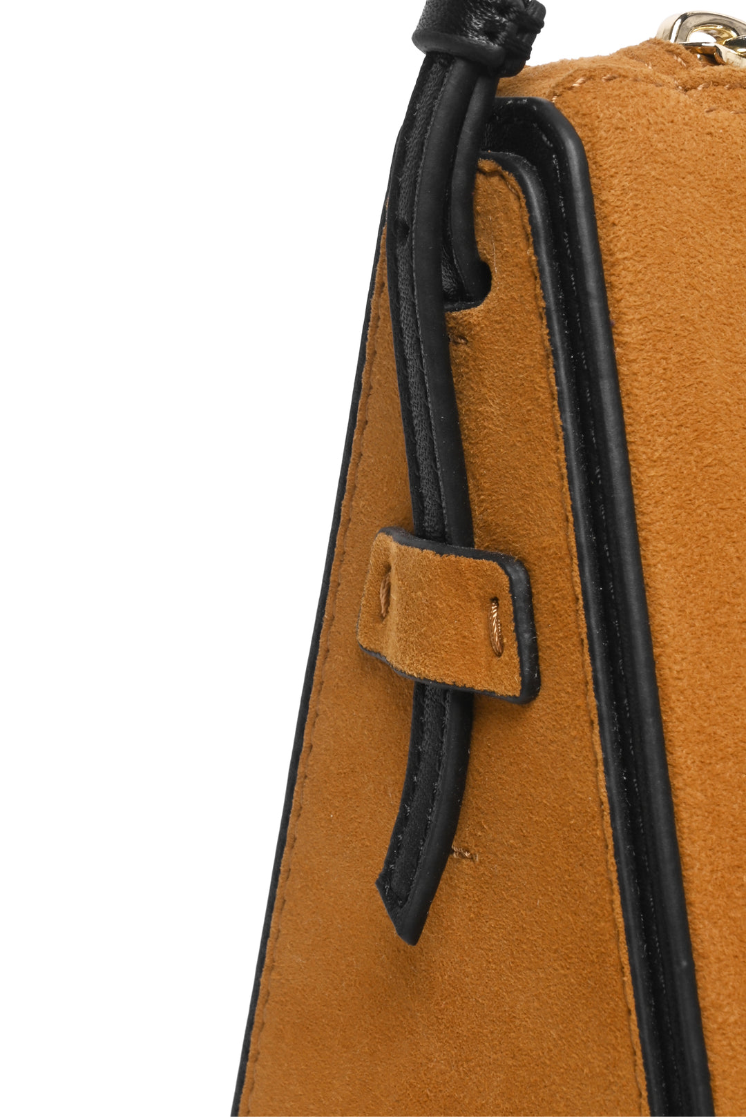 Manu Atelier Prism Suede Shoulder Bag