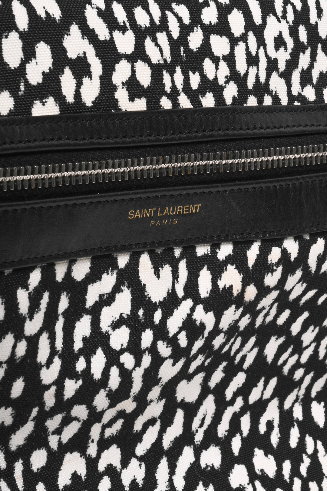 Saint Laurent Canvas City BackPack