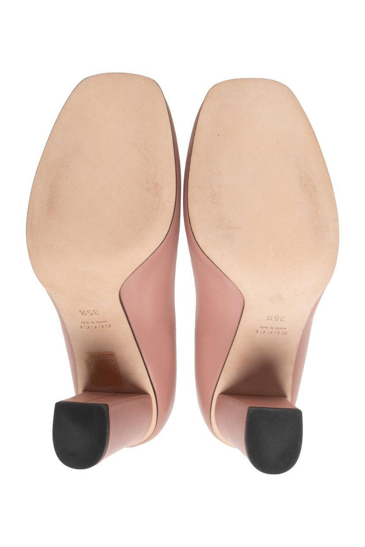 Gucci Size 35.5 Horsebit Detail Pumps