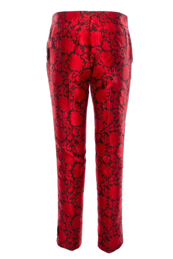 Louis Vuitton Size 40 2013 Jacquard Lace Print Pants