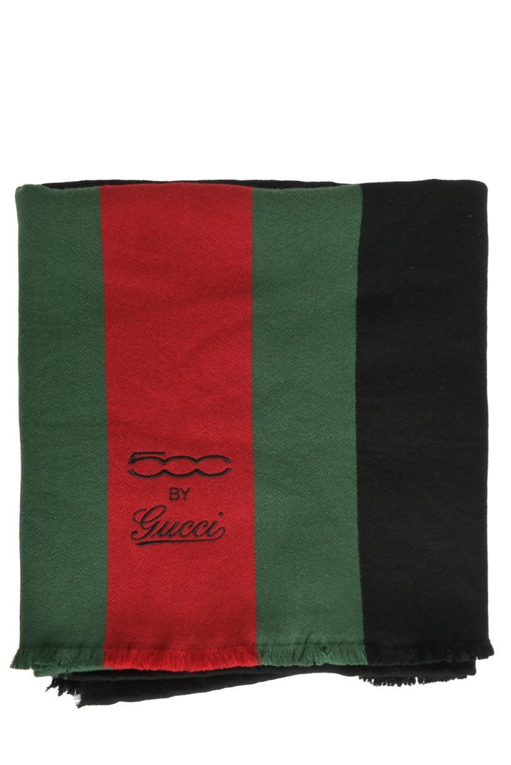 Gucci x Fiat 500 Wool & Silk Blend Throw Blanket