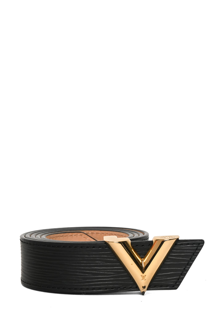 Louis Vuitton Size 36 Epi Leather Essential V Buckle Belt
