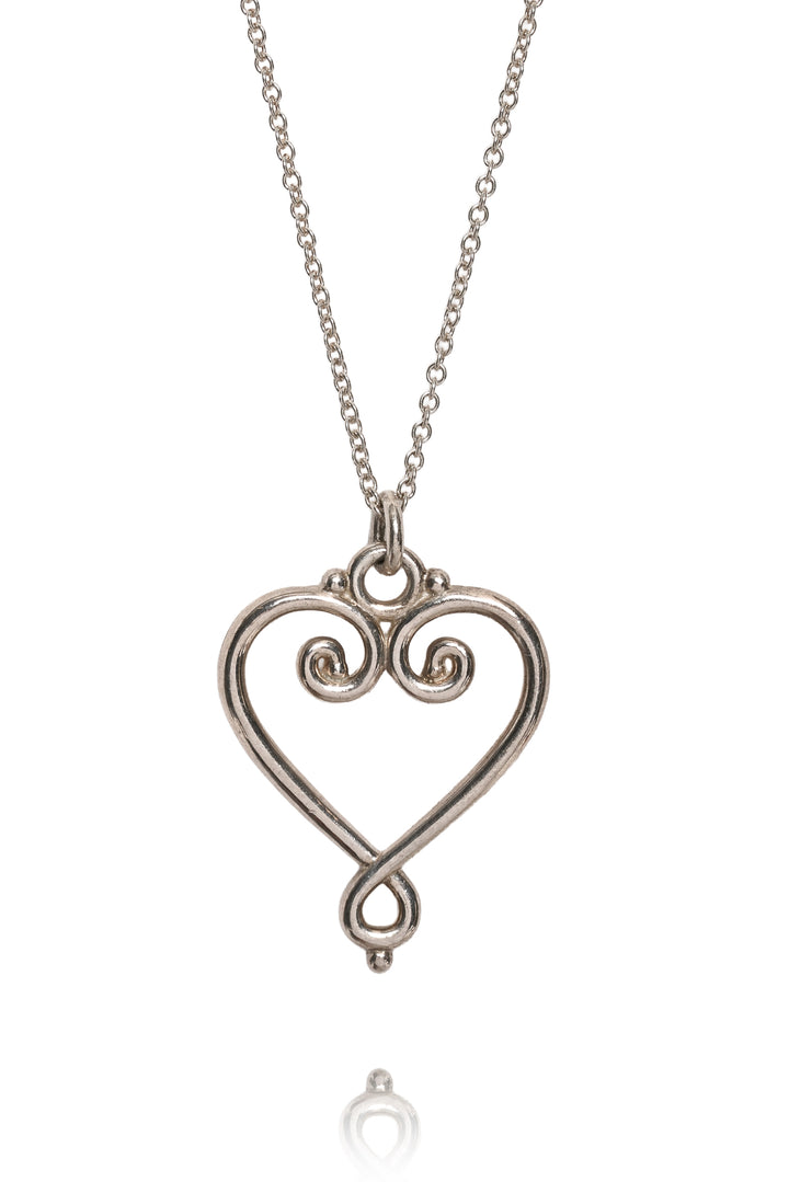 Tiffany & Co x Paloma Picasso Venezia Goldoni Heart Pendant Necklace