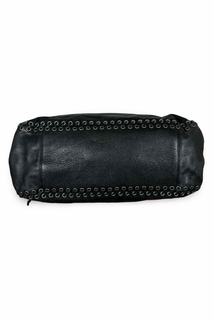 Prada Whipstitch Nylon Top Handle Bag