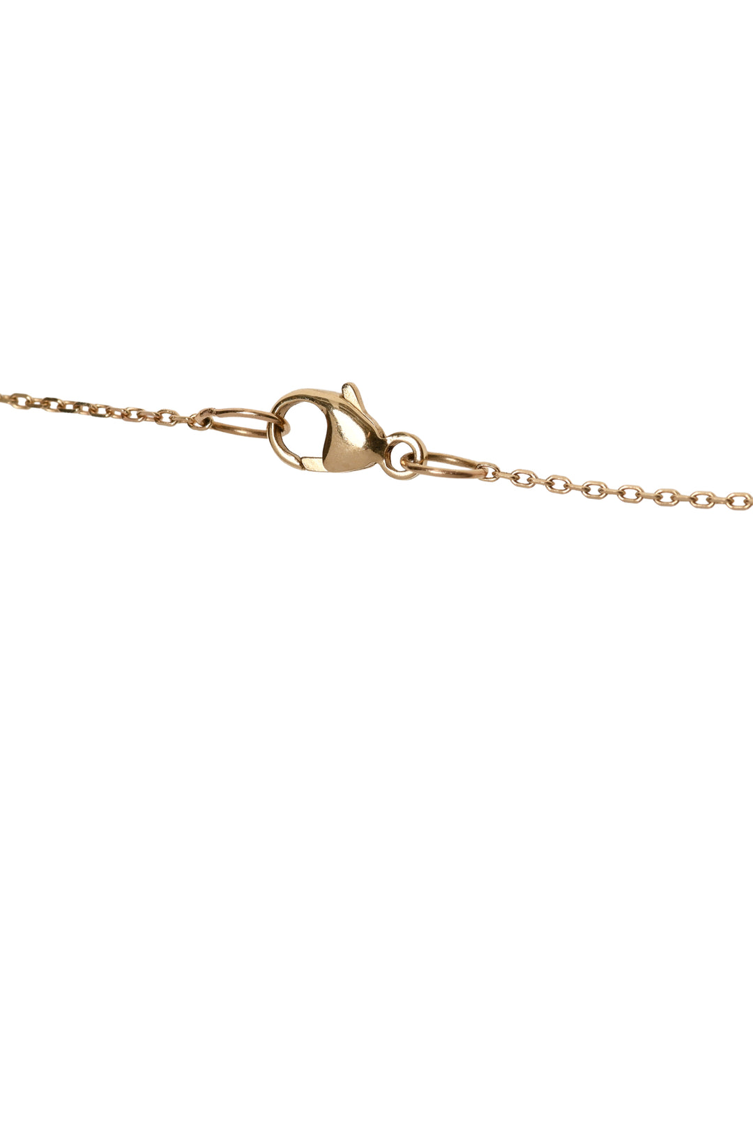Anzie 14K Yellow Gold Green Quartz Pendant Necklace