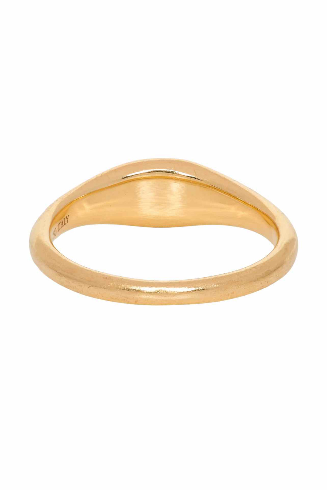 Tiffany Size 7 18K Yellow Gold Signet Ring