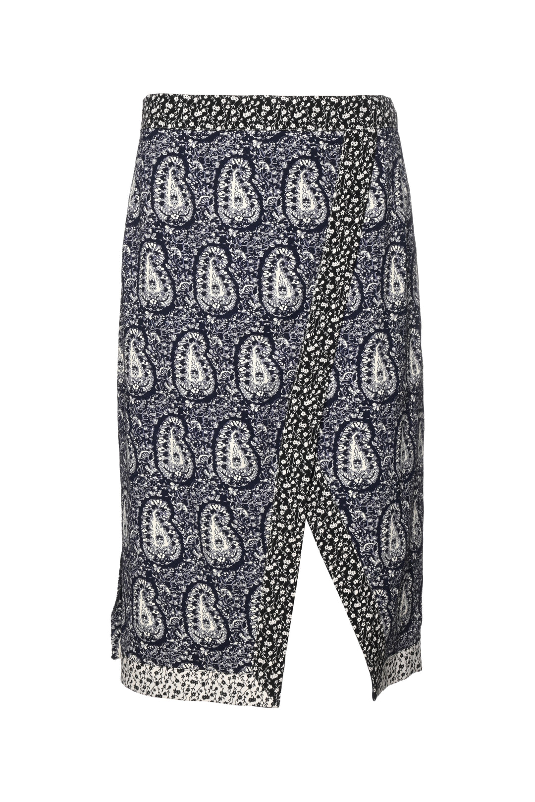 Altuzarra Jude Paisley Stretch Crepe Skirt