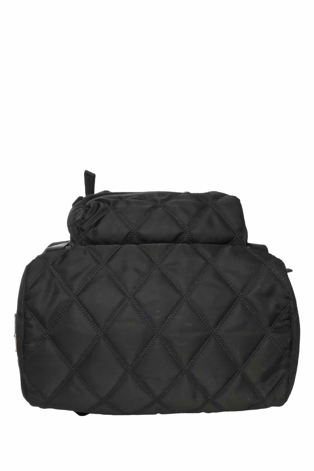 Prada Patch Embellished Quilted Nylon BackPack