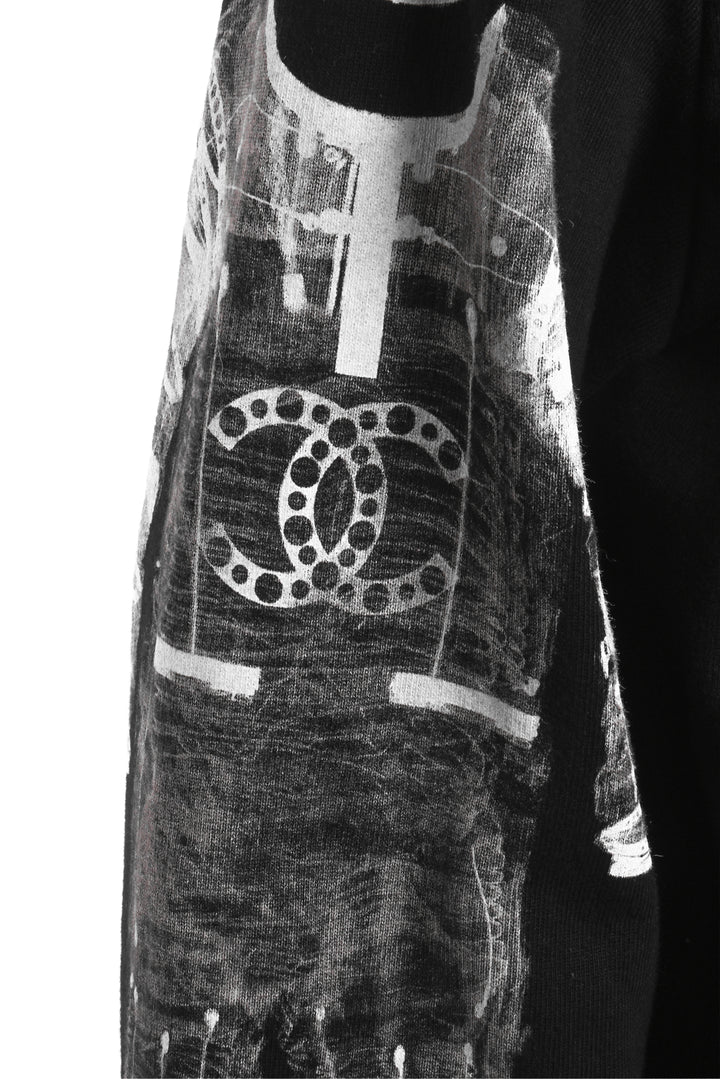Chanel Size 42 2017 Astronaut Zip-Up Sweatshirt