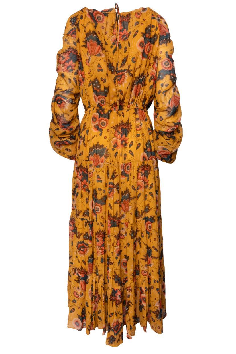 Ulla Johnson Size 8 Silk Maxi Dress