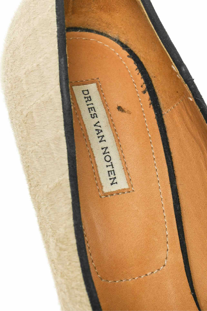 Dries Van Noten Size 37 Fur Pumps