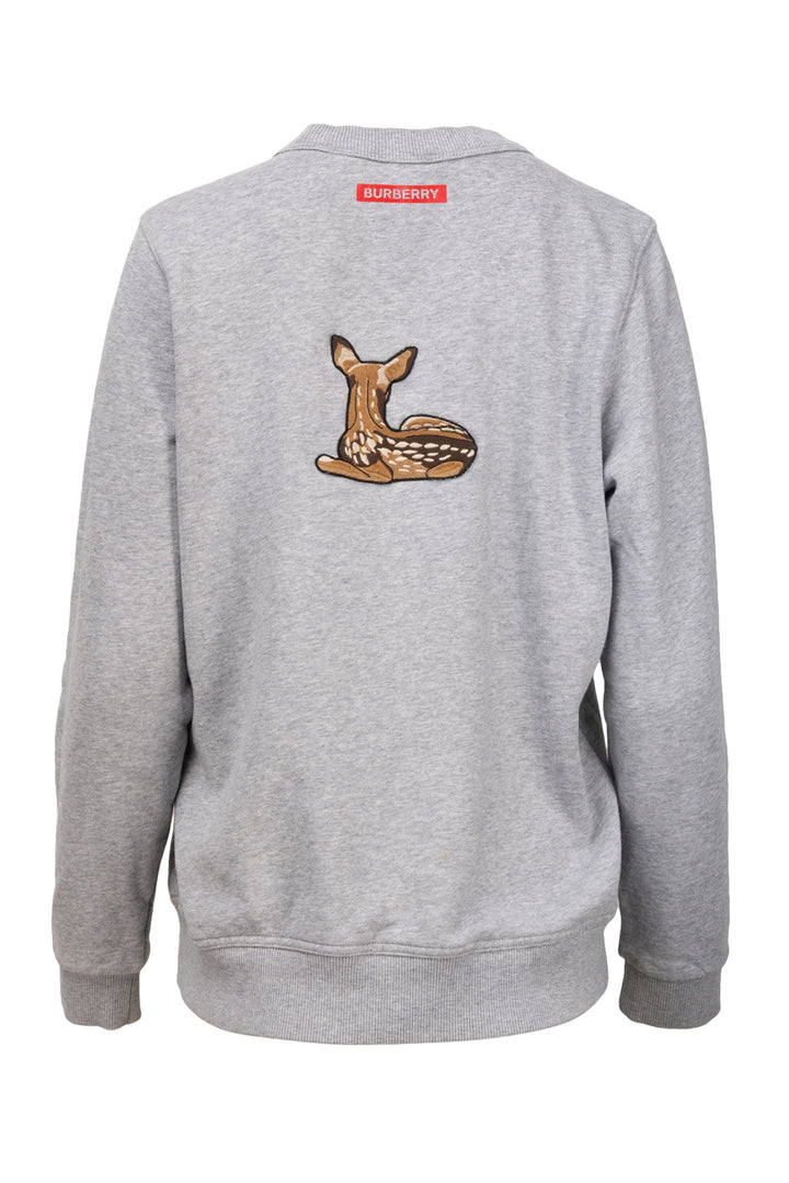 Burberry Size S Fairhall Deer Sweatshirt