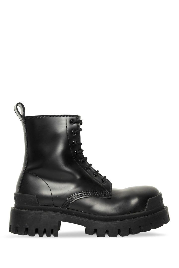 Balenciaga Size 37 Strike Lace-Up Boots