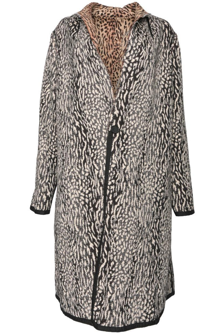 Raquel Allegra Size 1 Reversible Cotton Coat