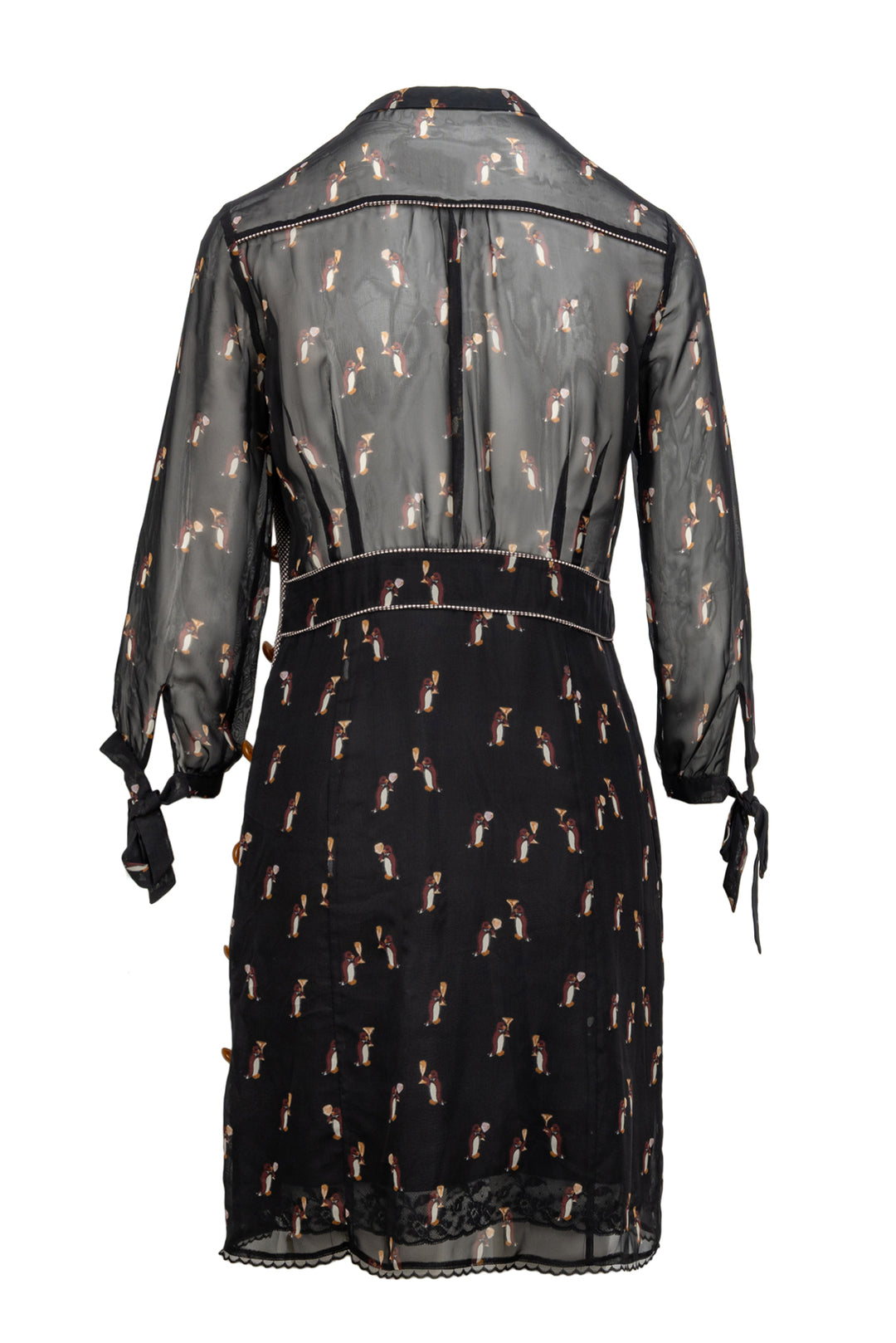 Coach Size 4 Penguin Print Dress