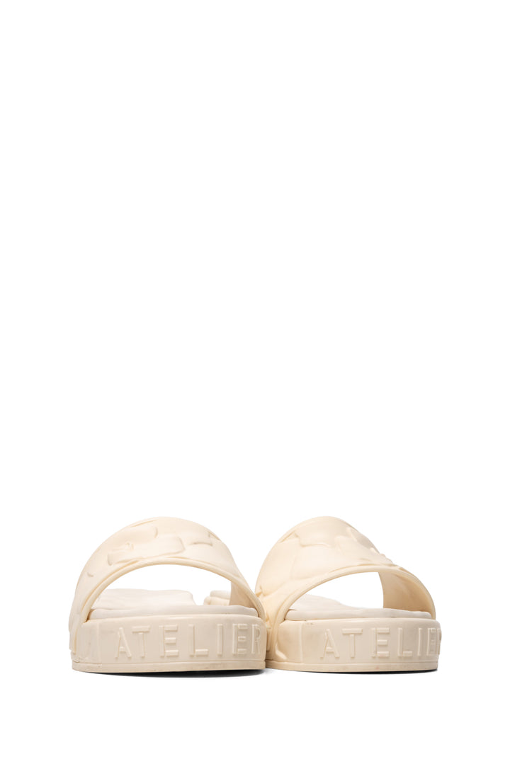 Valentino Size 38 Atelier Rose Edition Platform Slide Sandals