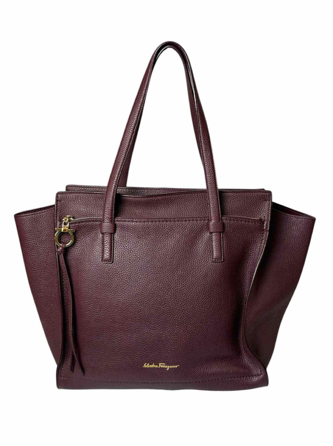 Ferragamo Amy Leather Tote  Purse