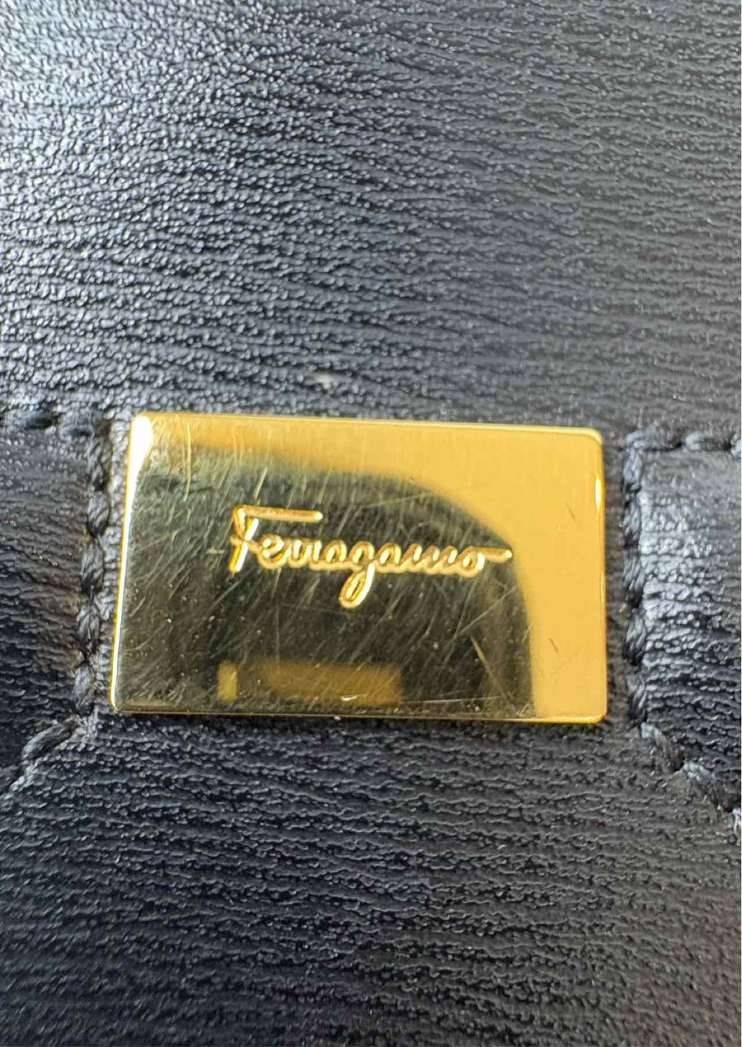 Ferragamo Gancini Small Camera Bag Purse