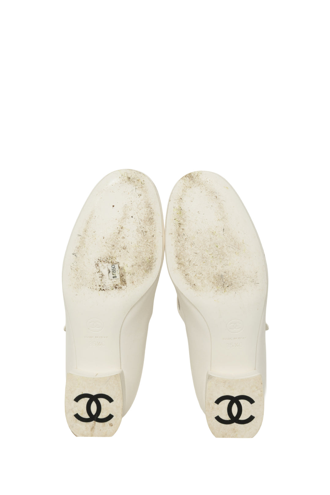 Chanel Size 35.5 Back Logo Mary Jane Pumps