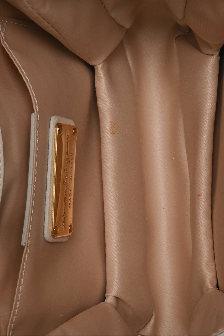 Salvatore Ferragamo Quilted Ginny Mini Crossbody