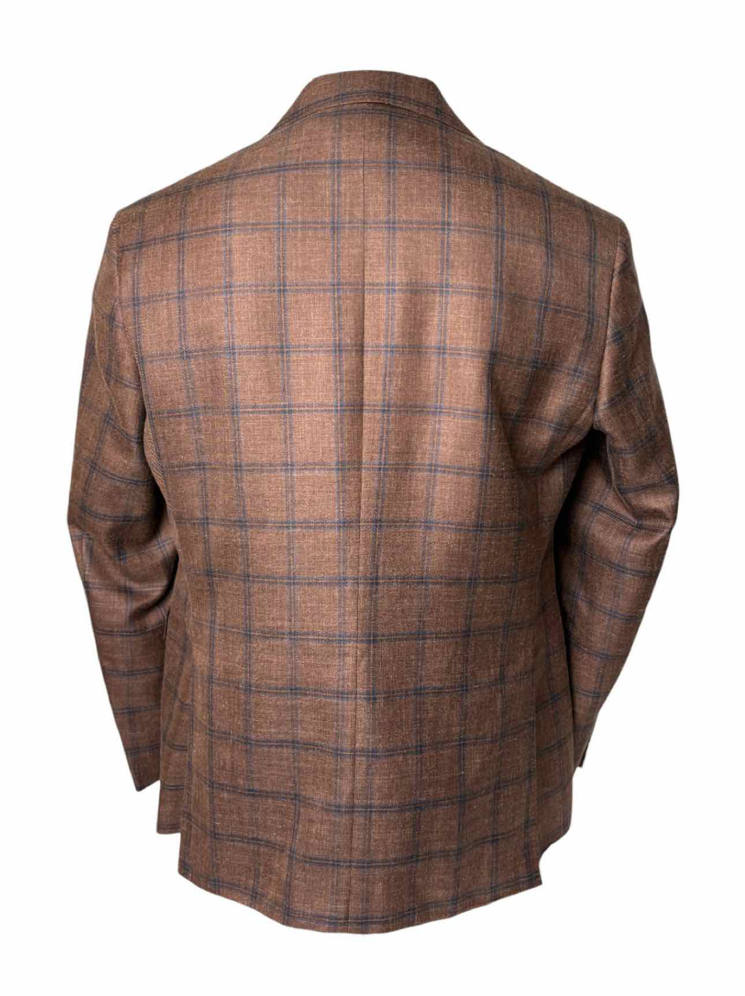 Canali Size 40 Men's Check Wool Blend Blazer