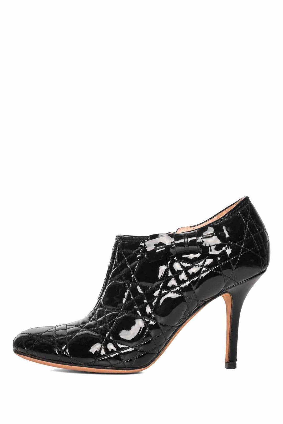 Dior Size 38 Cannage Patent Leather Boots