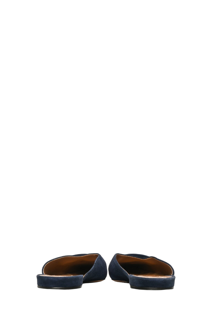 Marni Size 38 Pointed Toe Suede Mules