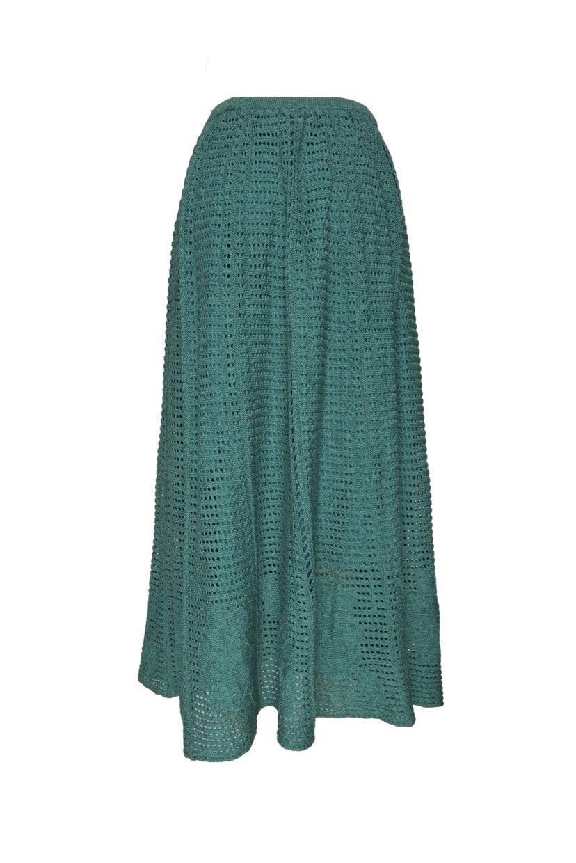 Molli Size S Cotton Crochet Skirt