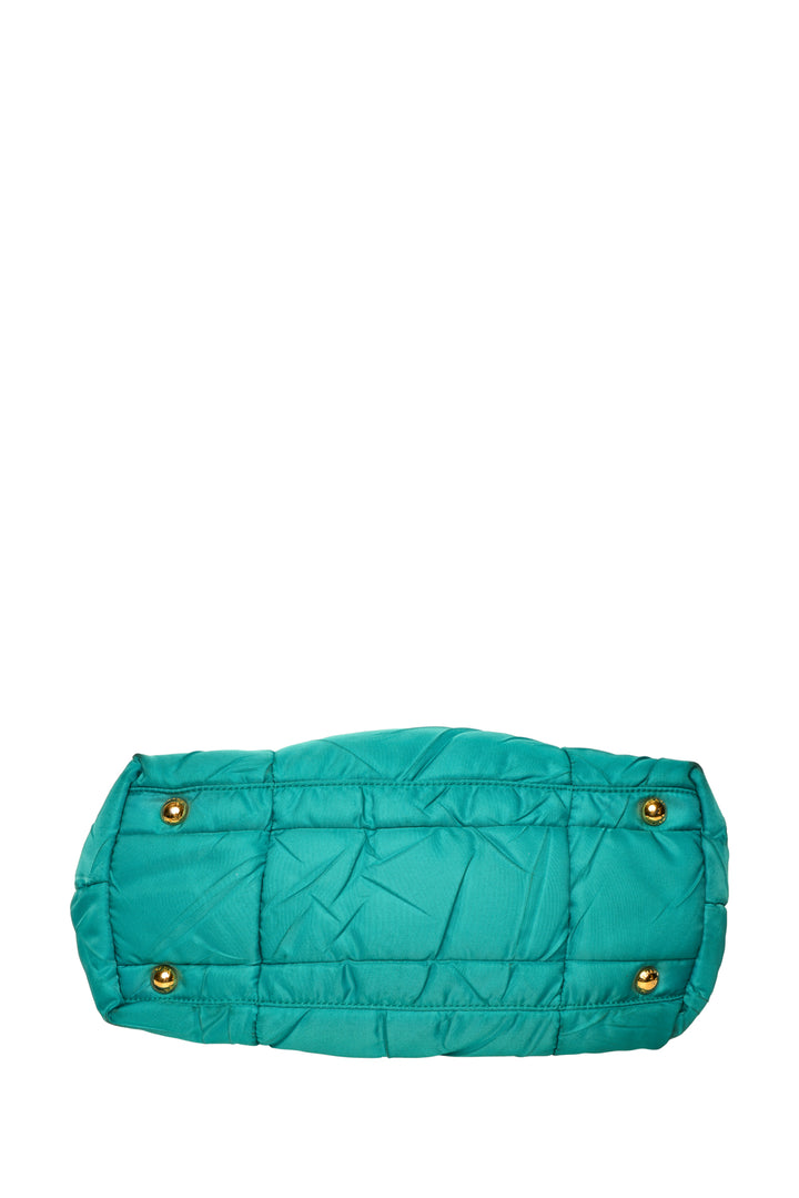 Prada Tessuto Nylon Quilted Shoulder Bag