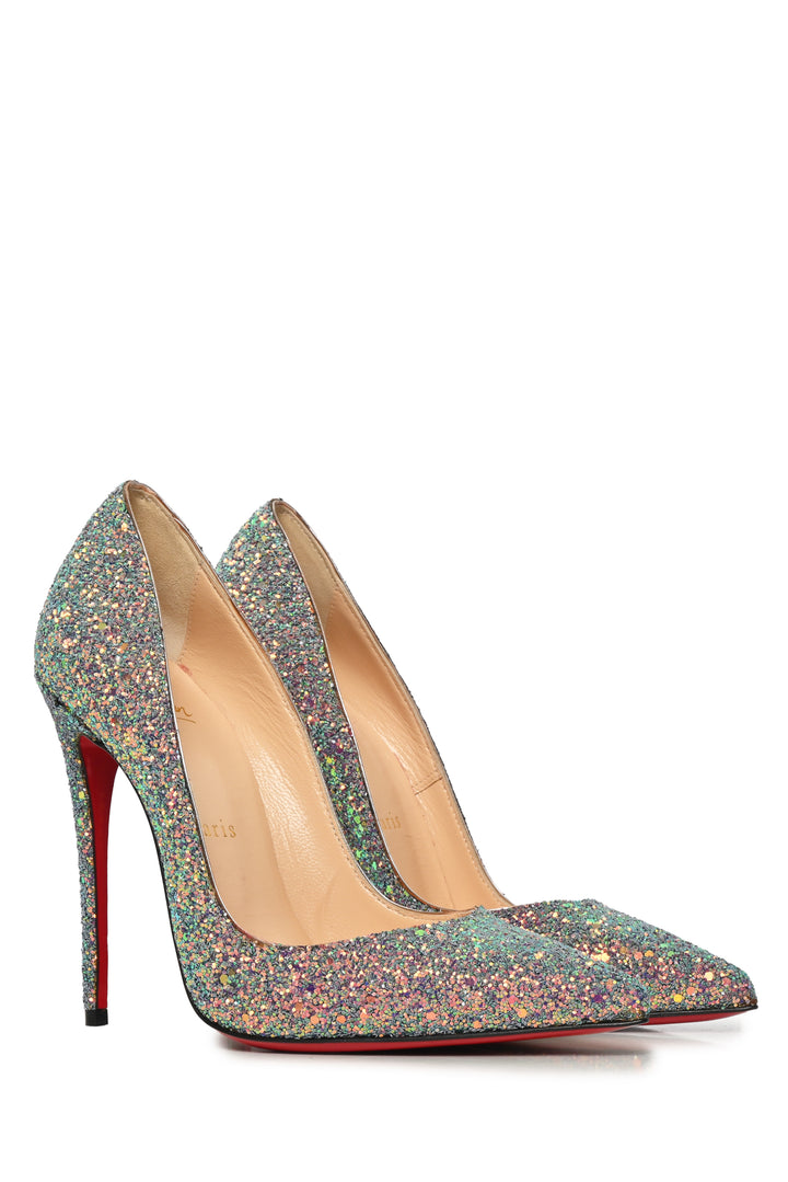 Louboutin Size 36.5 So Kate Glitter Pumps