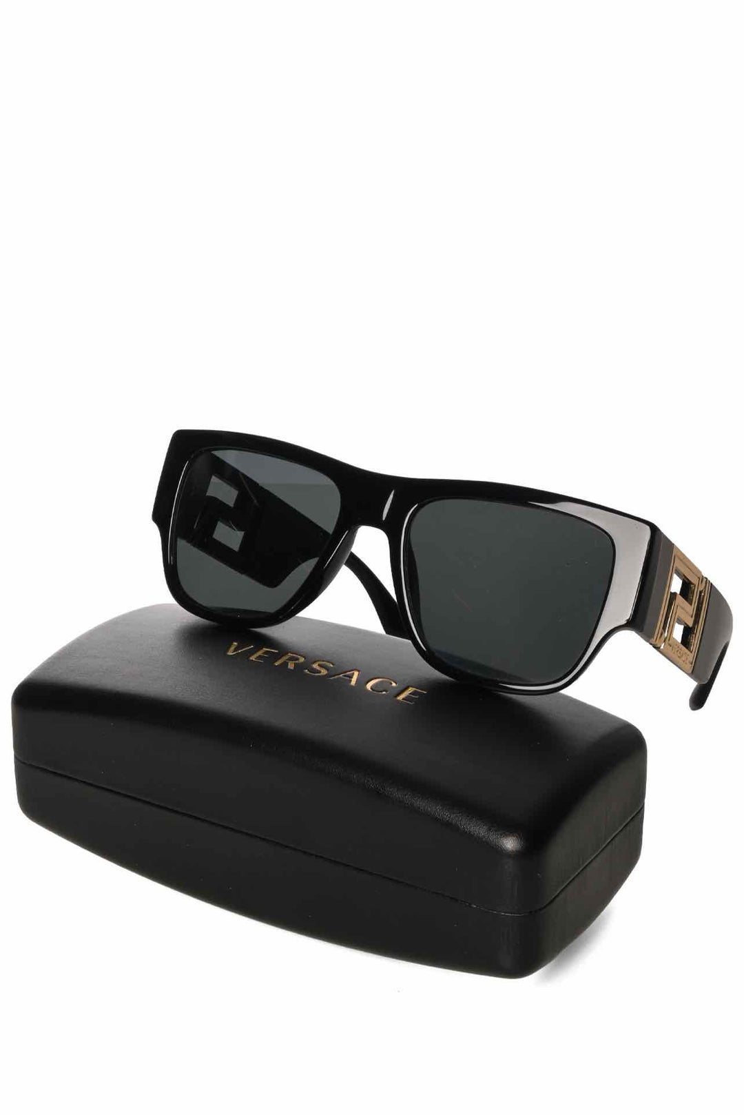 Versace Medusa Logo Square Frame Sunglasses