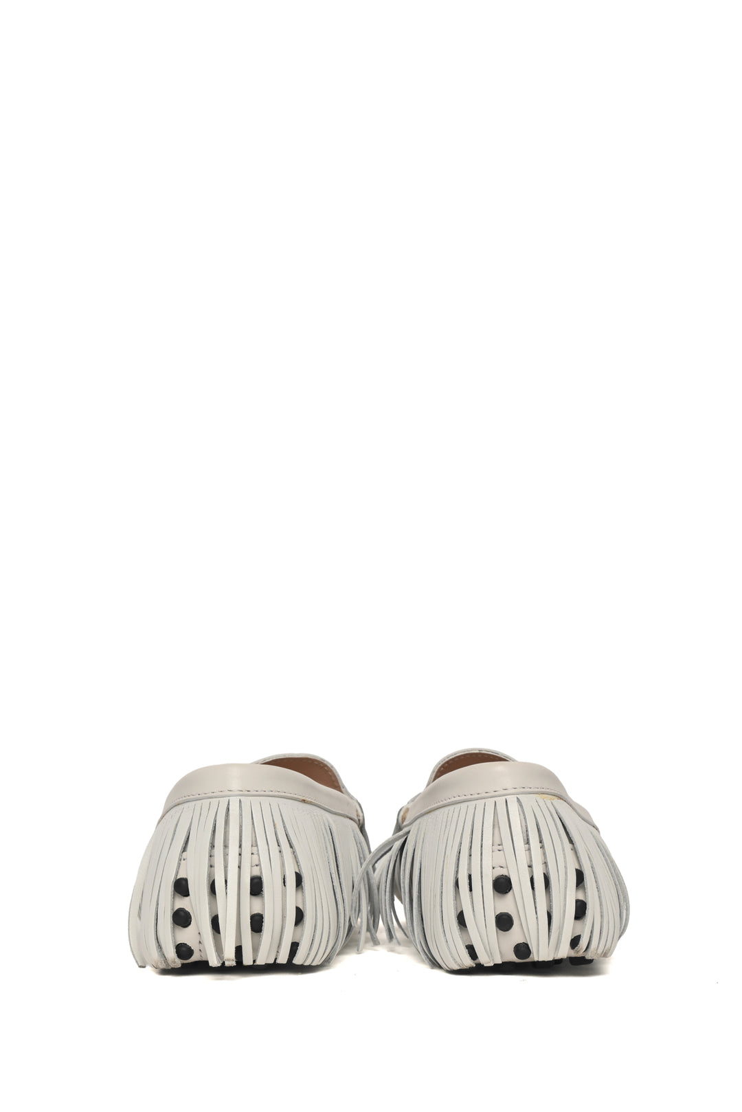 Tod's Size 36.5 Gommini Fringe Loafers