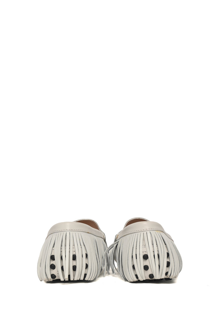 Tod's Size 36.5 Gommini Fringe Loafers