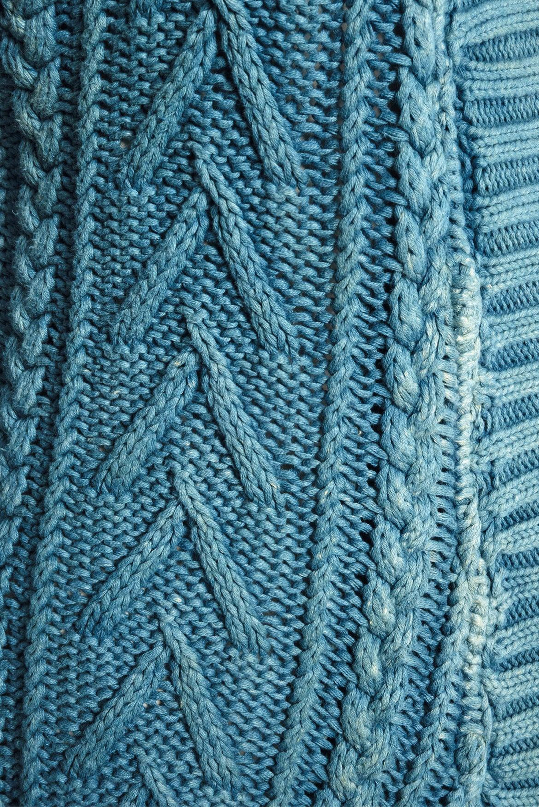 Greg Lauren Size 1 Fisherman Cardigan