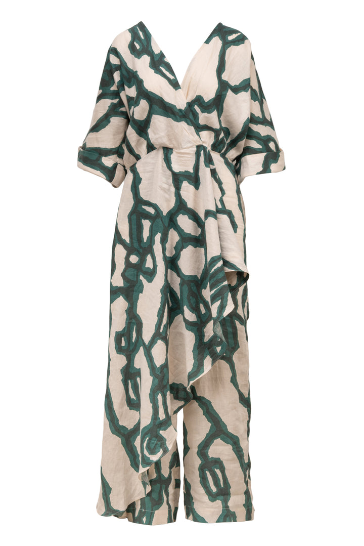 Pinkfilosofy Size L Bass Printed Jumpsuit