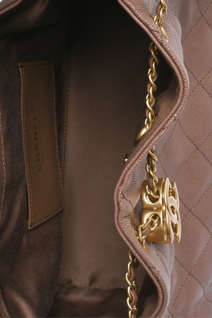 Chanel Grained Calfskin Quilted Small 25 Hobo