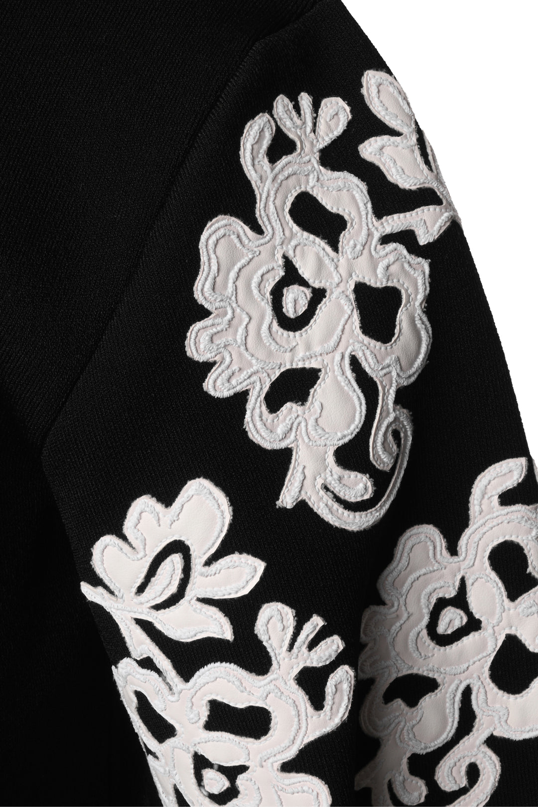 Louis Vuitton Size M Embroidered Sleeve Mini Dress