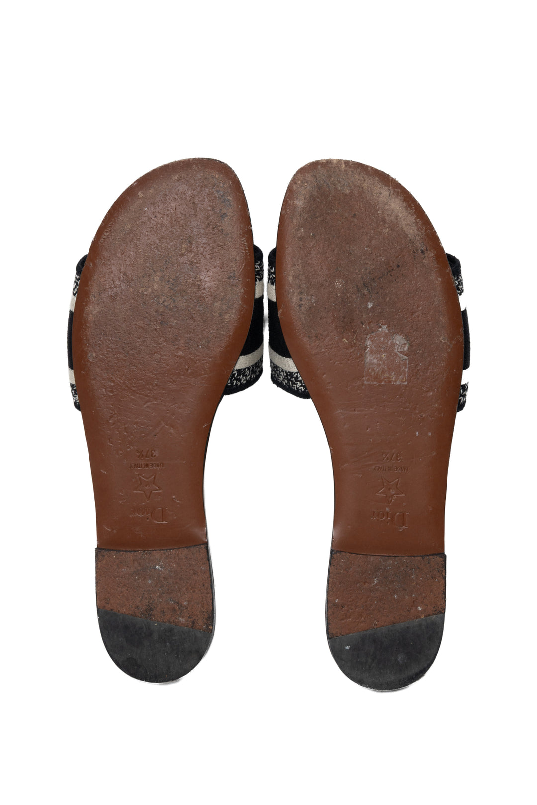 Dior Size 37.5 Dway Slides