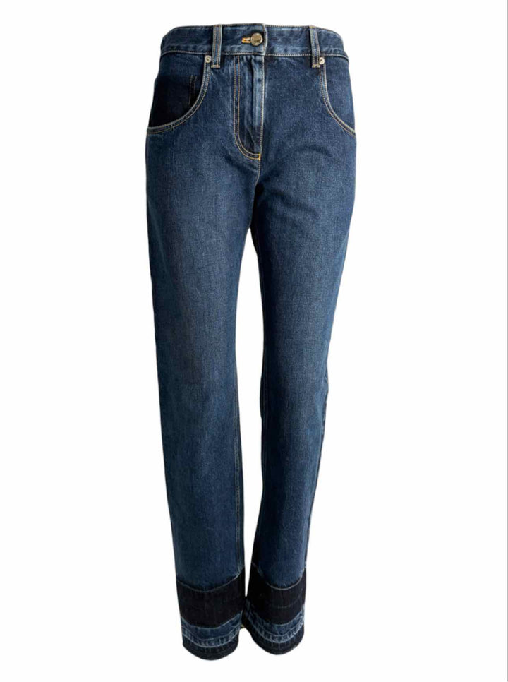 Louis Vuitton Size 36 Frayed Denim Jeans