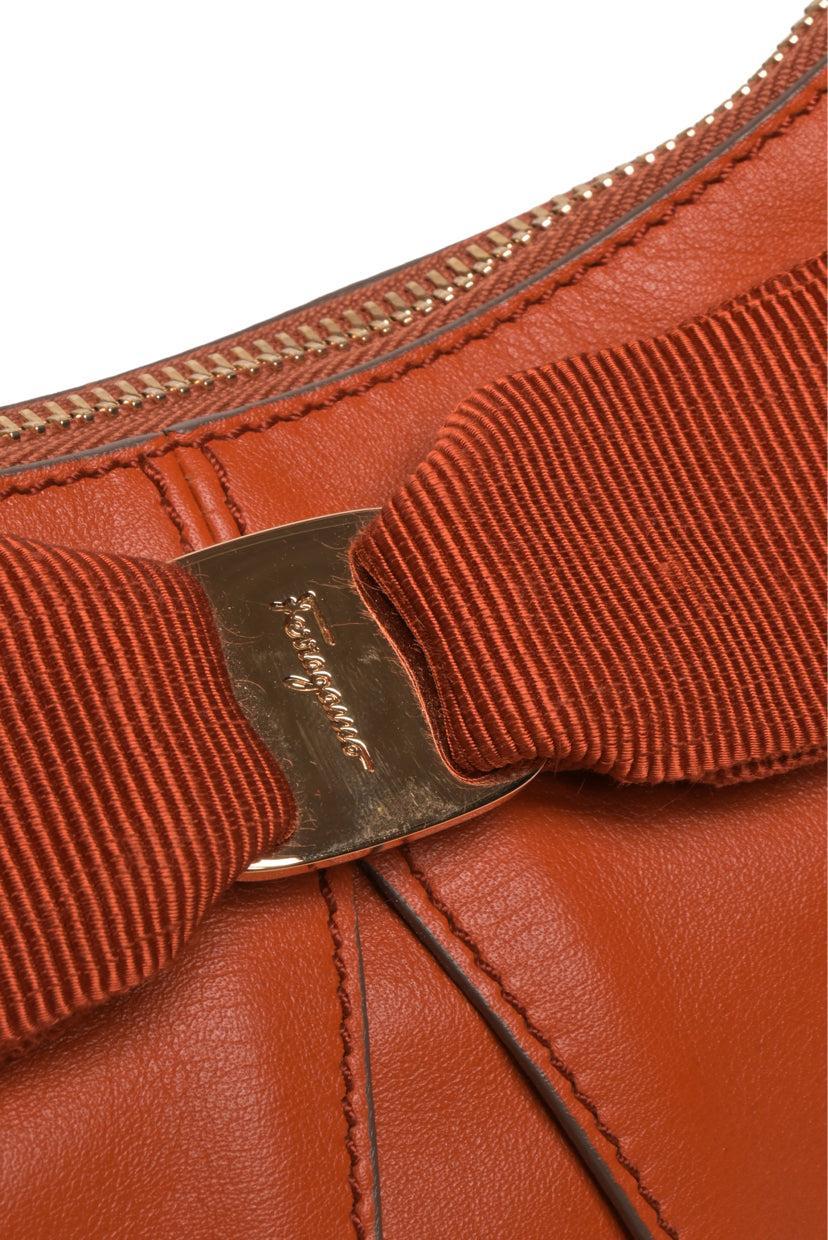 Salvatore Ferragamo Vara Bow Shoulder Bag