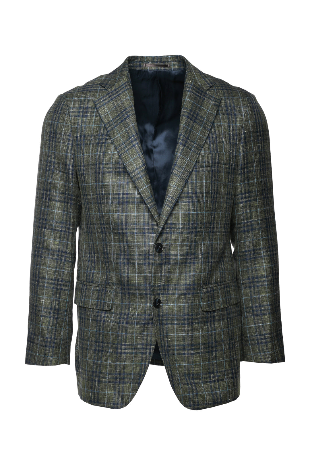 Atelier Munro Size 40 Men's Check Print Blazer