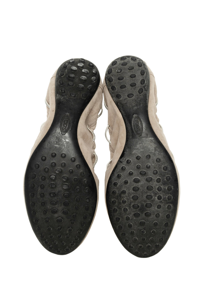 Tod's Size 37 Ballerina Flats