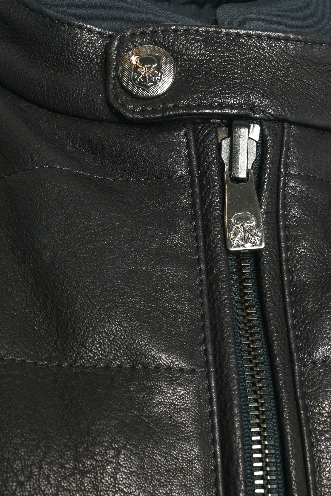 Corneliani Size 40 Men's Reversible Quilted Lambskin Down Vest