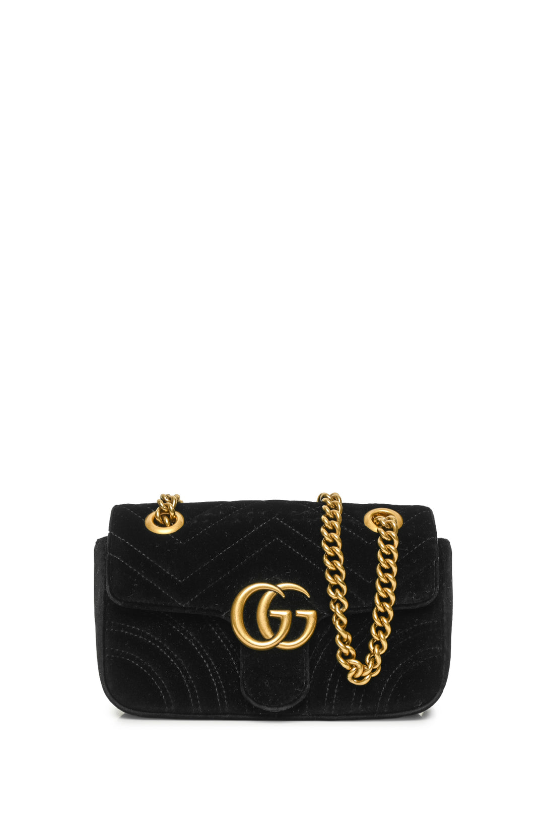 Gucci GG Marmont Velvet Small Shoulder Bag
