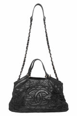 Chanel 2012 Quilted Iridescent Small Sea Hit Shoulder Bag